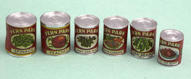 Dollhouse Miniature Vintage Fern Park Assortment #2